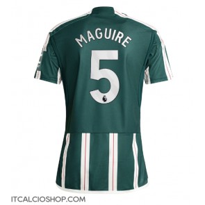 Manchester United Harry Maguire #5 Seconda Maglia 2023-24 Manica Corta